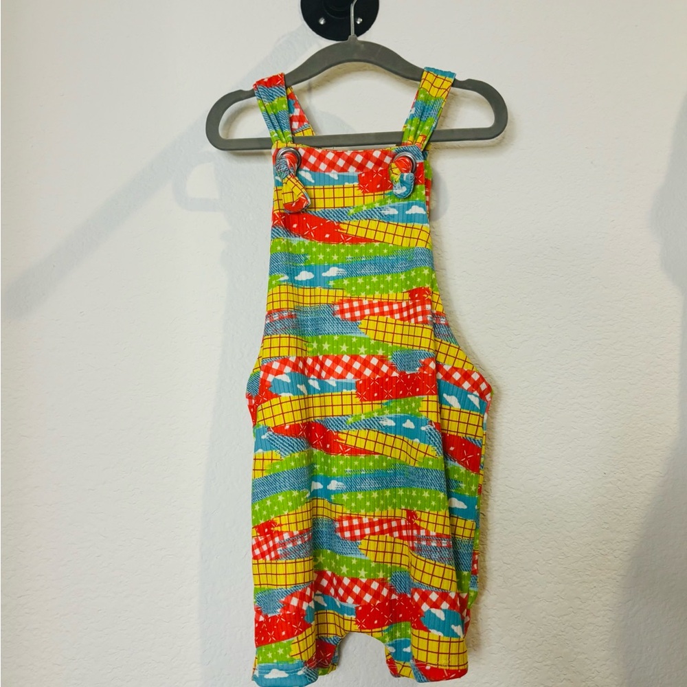 Bamboo shorties romper Toy Story print